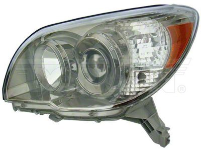 OE Style Headlight; Chrome Housing; Clear Lens; Driver Side (06-09 4Runner Sport)