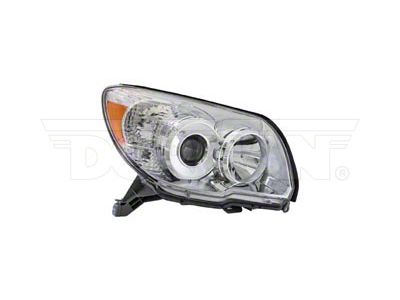 OE Style Headlight; Chrome Housing; Clear Lens; Passenger Side (06-09 4Runner, Excluding Sport)