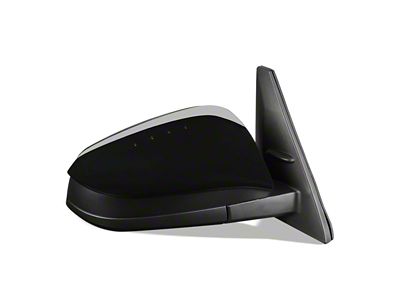 OE Style Heated Mirror; Passenger Side; Textured Black (14-24 4Runner)