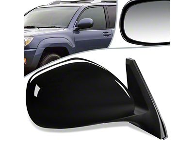 OE Style Non-Heated Mirror; Passenger Side; Black (03-09 4Runner)