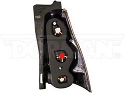 OE Style Tail Light; Chrome Housing; Red/Clear Lens; Driver Side (03-05 4Runner)