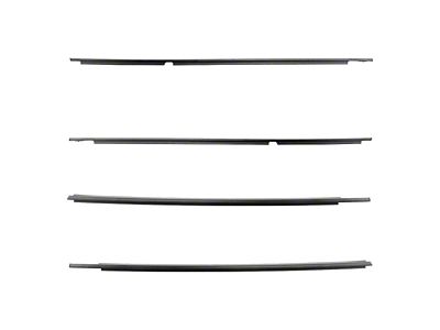 Outer Door Belt Molding; Front and Rear (03-09 4Runner)