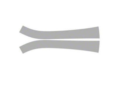 Paint Protection PPF Pre-Cut Kit; Alpha; Gloss (14-24 4Runner Limited)