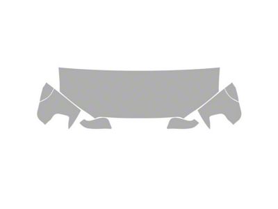 Paint Protection PPF Pre-Cut Kit; Hood/Fenders/Mirrors; Gloss (14-24 4Runner Limited)