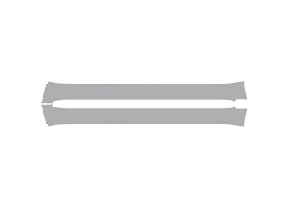 Paint Protection PPF Pre-Cut Kit; Rocker Panels; Gloss (14-24 4Runner Limited)
