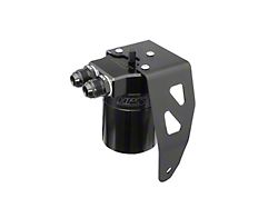 Performance Aluminum Oil Catch Can Kit; Black (25-26 4Runner)