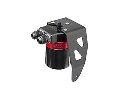 Performance Aluminum Oil Catch Can Kit; Red (25-26 4Runner)