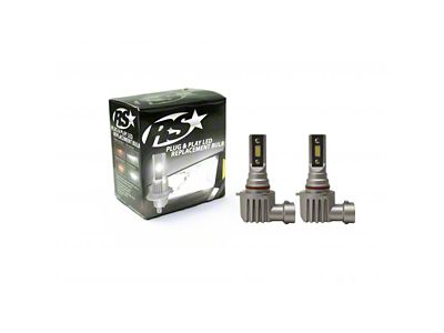 PNP Series Super LUX LED Headlight Bulbs; High Beam; 9005 (03-24 4Runner)