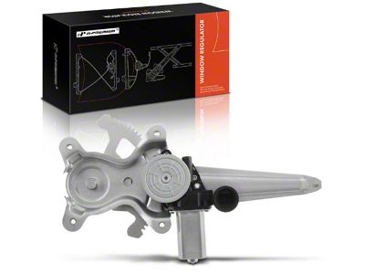 Power Window Regulator with Motor; Rear Driver Side (03-09 4Runner)