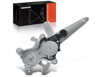 Power Window Regulator with Motor; Rear Passenger Side (03-09 4Runner)
