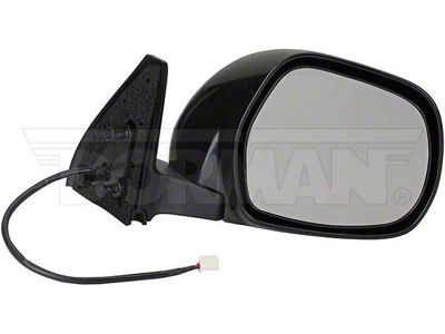 Powered Heated Side Mirror; Passenger Side; Black (03-09 4Runner w/o Memory Mirrors)