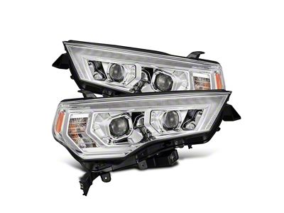 MK II PRO-Series Projector Headlights; Chrome Housing; Clear Lens (14-20 4Runner)