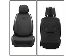 Protex Plus Series Front Seat Covers; Black (Universal; Some Adaptation May Be Required)