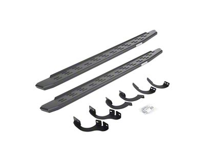Go Rhino RB30 Running Boards; Textured Black (14-24 4Runner, Excluding Limited, Nightshade & TRD Sport)
