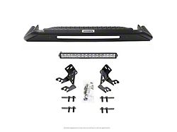 Go Rhino RC3 LR Skid Plate Bull Bar with 20-Inch LED Light Bar; Textured Black (16-24 4Runner)