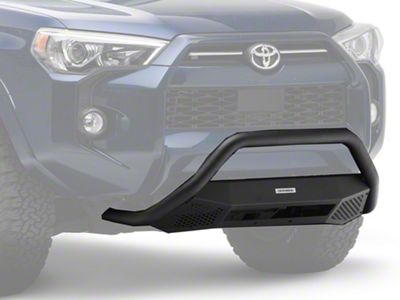 Go Rhino RC4 LR Bull Bar with 20-Inch LED Light Bar Mount; Textured Black (16-24 4Runner)