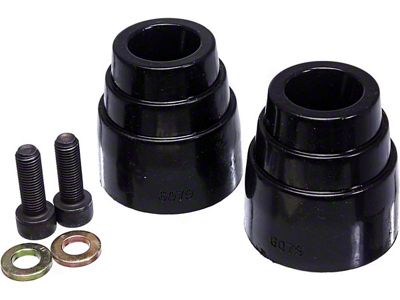 Rear Bump Stops; Black (03-09 4Runner)