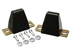 Rear Bump Stops; Black (16-24 4Runner)