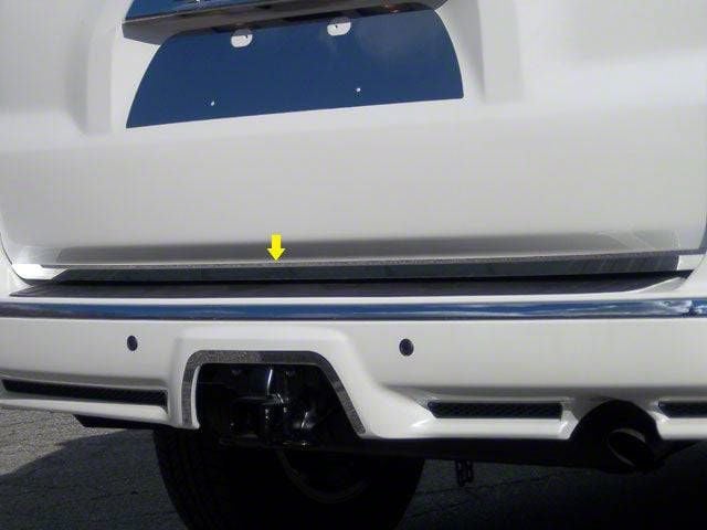 Toyota 4-Runner Rear Deck Trim Accent; Stainless Steel (10-24 4Runner ...