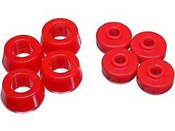 Rear Shock Bushings; Red (03-09 4Runner)