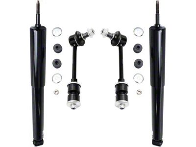 Rear Shocks with Sway Bar Links (03-24 4Runner w/o KDSS or X-REAS System)
