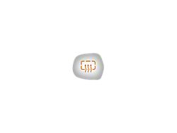 Redi-Cuts Snap Fit Heated Side View Mirror Glass; Driver Side (03-09 4Runner)