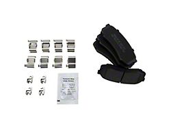 Semi-Metallic Brake Pads with Brake Fluid and Cleaner; Front and Rear (03-24 4Runner)