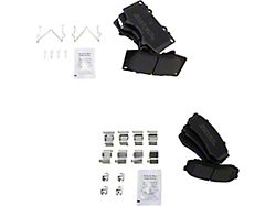 Semi-Metallic Brake Pads; Front and Rear (03-24 4Runner)