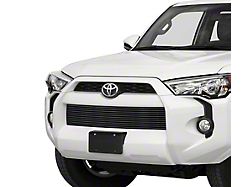 Stainless Steel Billet Lower Bumper Grille Overlay; Black (14-24 4Runner, Excluding Limited)