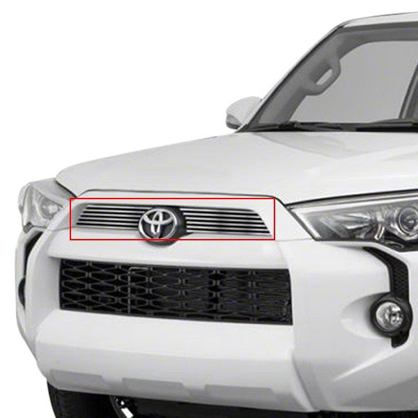 Toyota 4-Runner Stainless Steel Billet Upper Grill Overlay