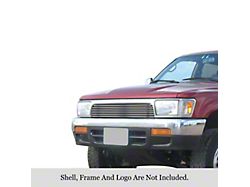 Stainless Steel Billet Upper Replacement Grille; Polished (92-95 4Runner)