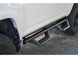 STX Drop Side Step Bars; Black (10-24 4Runner, Excluding Limited, Nightshade & 10-13 SR5)
