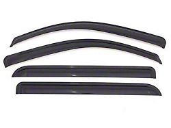 Tape-On Rain Guards; Front and Rear; Smoke (10-24 4Runner)