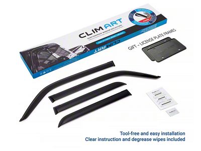 Tape-On Window Deflectors (10-24 4Runner)