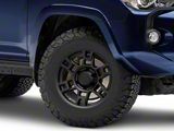 TR1 Matte Black 6-Lug Wheel; 17x8; 5mm Offset (10-24 4Runner)
