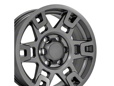 TY16B Satin Graphite 6-Lug Wheel; 17x7; 4mm Offset (03-09 4Runner)
