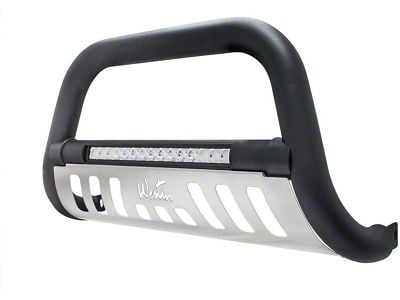 Ultimate LED Bull Bar; Textured Black (10-24 4Runner, Excluding Nightshade, TRD Sport & 14-24 Limited)