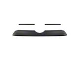 Upper Grille Garnish with Grille Bar Overlays; Matte Black (14-24 4Runner SR5)