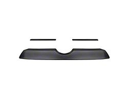 Upper Grille Garnish with Grille Bar Overlays; Textured Black TPO (14-24 4Runner SR5)