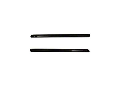 Upper Grille Overlay; Gloss Black (14-24 4Runner SR5)