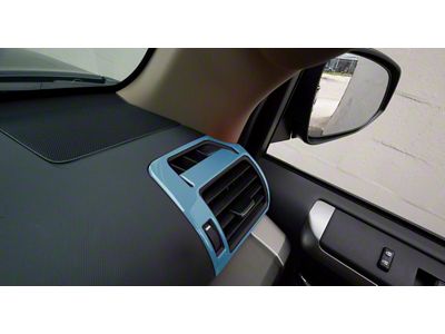 Upper Vent Accent Trim; Cavalry Blue (14-24 4Runner)