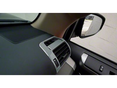 Upper Vent Accent Trim; Cement Gray (14-24 4Runner)
