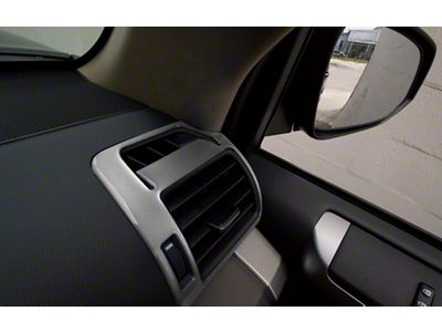 Upper Vent Accent Trim; Silver Sky Metallic (14-24 4Runner)