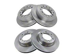 Vented 6-Lug Rotors; Front and Rear (10-24 4Runner)