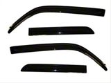 Ventvisor Window Deflectors; Front and Rear; Dark Smoke (10-24 4Runner)