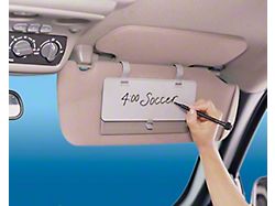 Visor Dry Erase Note Board