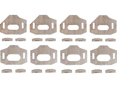Weld-On Lower Control Arm Cam Tab Gussets (10-24 4Runner)