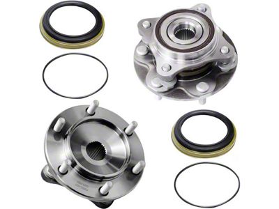 Wheel Hub Assemblies; Front (03-18 4WD 4Runner)