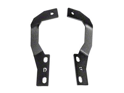Go Rhino XE Hood Light Mount; Textured Black (10-24 4Runner)