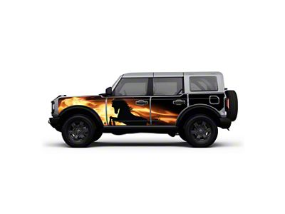 4x4 Attitude Action Shield Body Armor; Bronco (21-25 Bronco 4-Door)